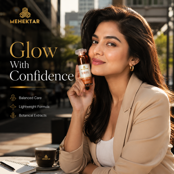 Brightening Serum for Dark Spots & Oily Skin in India | MEHEKTAR Radiance Serum with Niacinamide 30ml