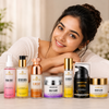 Best Skincare Combo Kit in India | Full Face Care Routine Set (Cleanser, Toner, Serum, Moisturizer, Sunscreen, Night Cream & Scrub) | MEHEKTAR