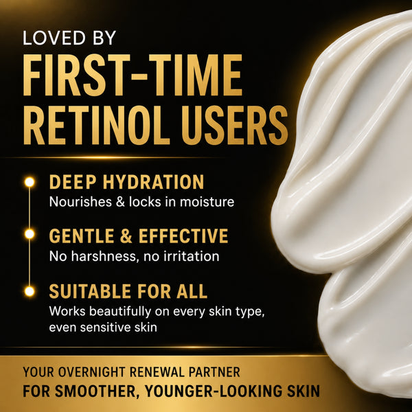 Anti-Aging Night Cream for Wrinkles & Glow in India | MEHEKTAR Retinol Night Cream 50ml