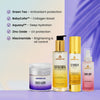 MEHEKTAR Optimal Skincare Combo | Cleanser + Toner + Moisturizer + Sunscreen SPF 50 PA+++ | Complete AM Routine | Premium Gift Box