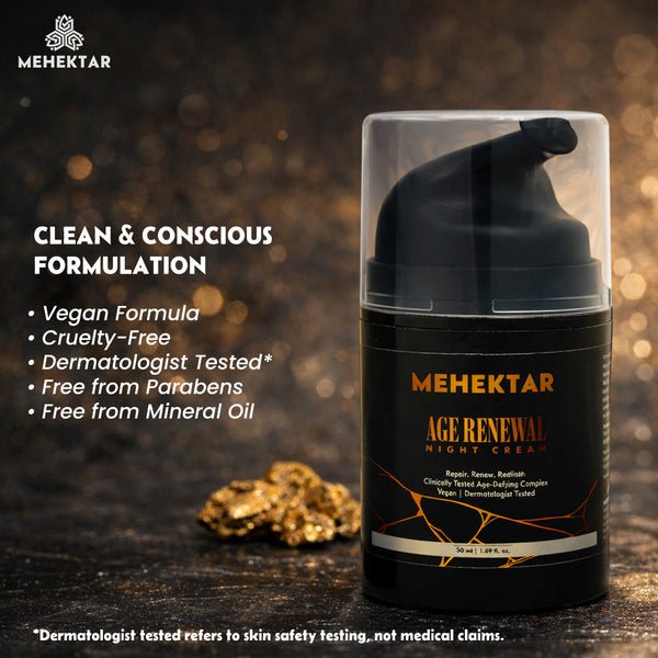 mehektar age renewal night cream product