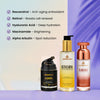 MEHEKTAR Overnight Repair Combo | Cleanser + Serum + Night Cream | Anti-Aging & Repair Routine | Premium Gift Box
