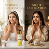 MEHEKTAR Face Wash & Face Scrub Combo for Men & Women | Deep Cleansing, Tan Removal & Glowing Skin | All Skin Types