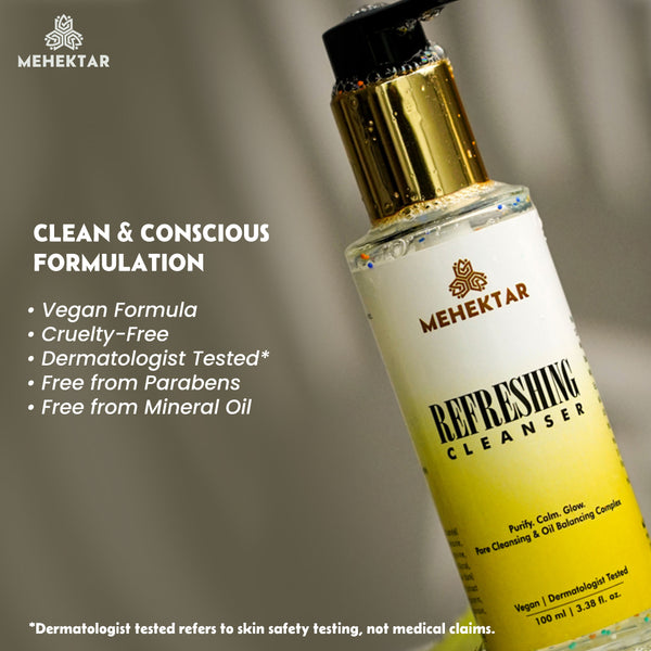 mehektar refreshing cleanser product