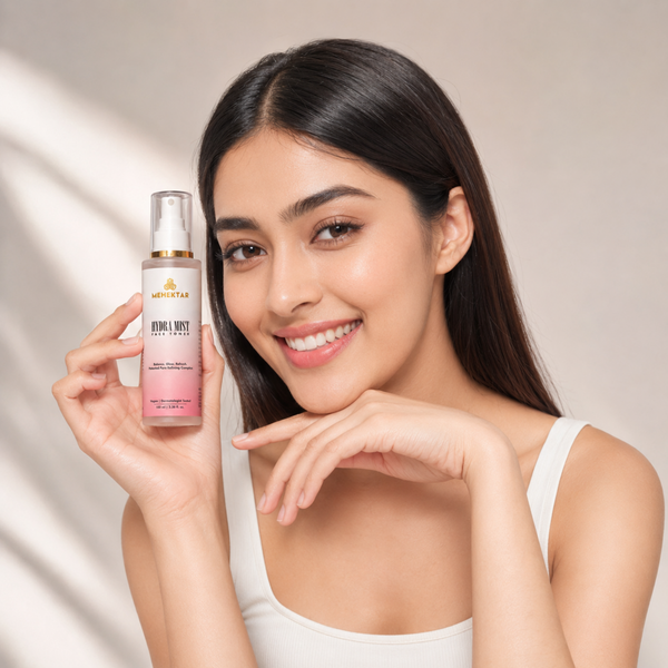 Hydrating & Pore Tightening Toner in India | MEHEKTAR Hydra Mist Toner with Niacinamide & Rose 100ml