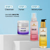 MEHEKTAR Oasis Daily Care Combo | Cleanser + Toner + Moisturizer | Complete Daily Skincare Routine | Gift Box