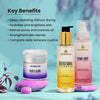 MEHEKTAR Oasis Daily Care Combo | Cleanser + Toner + Moisturizer | Complete Daily Skincare Routine | Gift Box