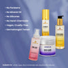 MEHEKTAR Optimal Skincare Combo | Cleanser + Toner + Moisturizer + Sunscreen SPF 50 PA+++ | Complete AM Routine | Premium Gift Box