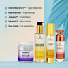 MEHEKTAR Opulent Radiance Combo | Cleanser + Serum + Moisturizer + Sunscreen SPF 50 PA+++ | Glow + Protection Routine | Premium Gift Box