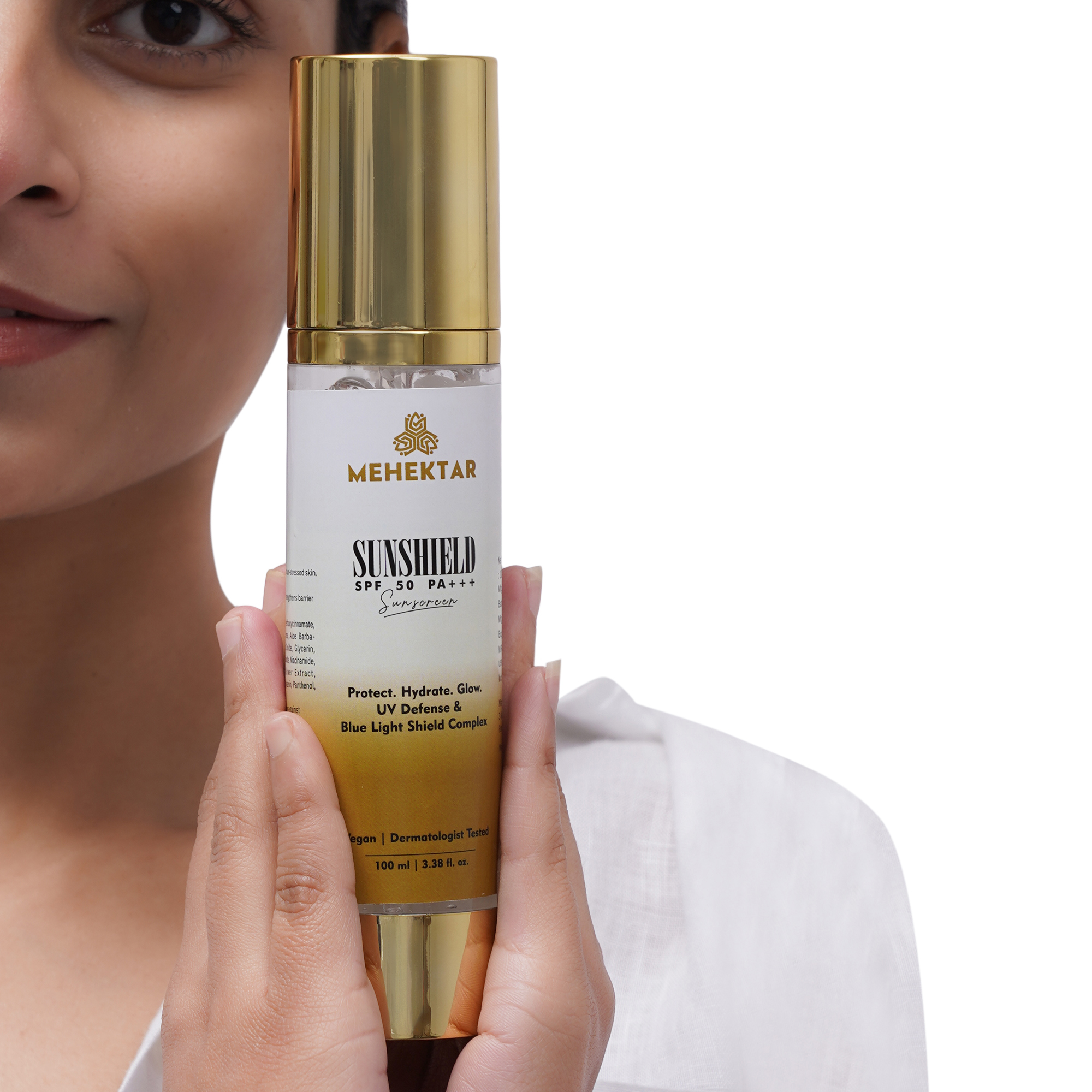 mehektar sunshield sunscreen spf 50 pa+++